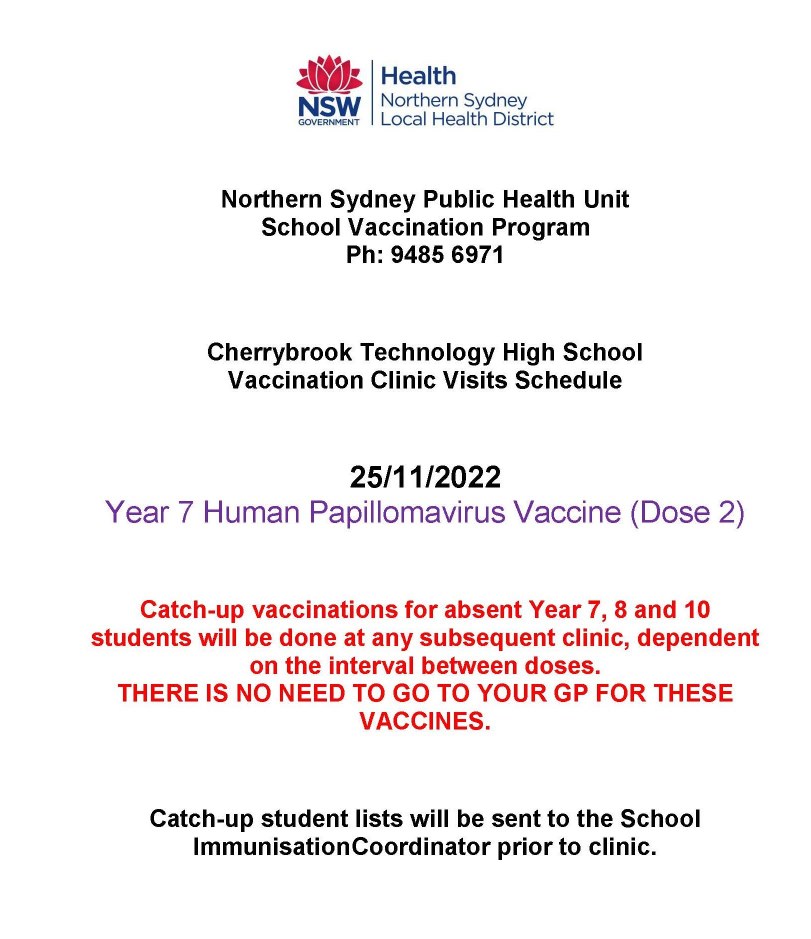 Vaccinations