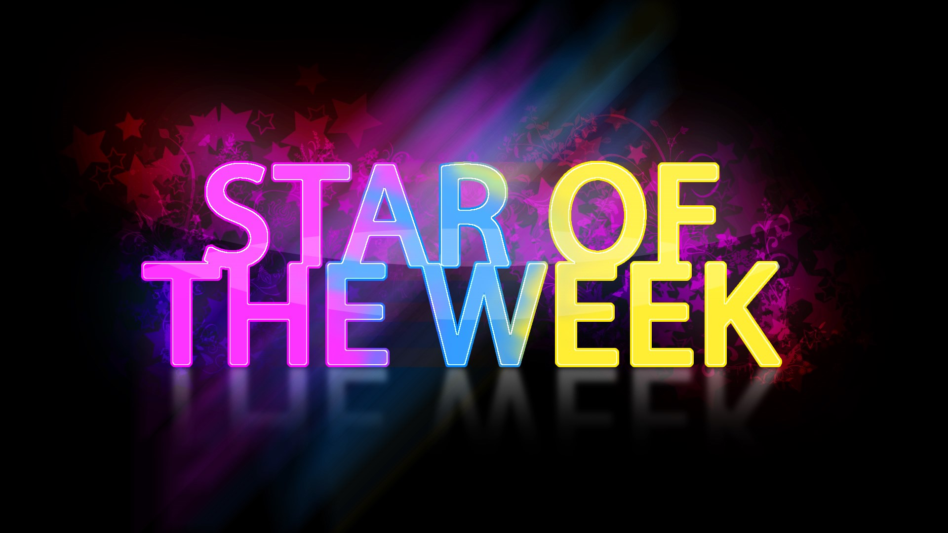 This week s. Star of the week. The week. Star of the week Award. Days of the week.