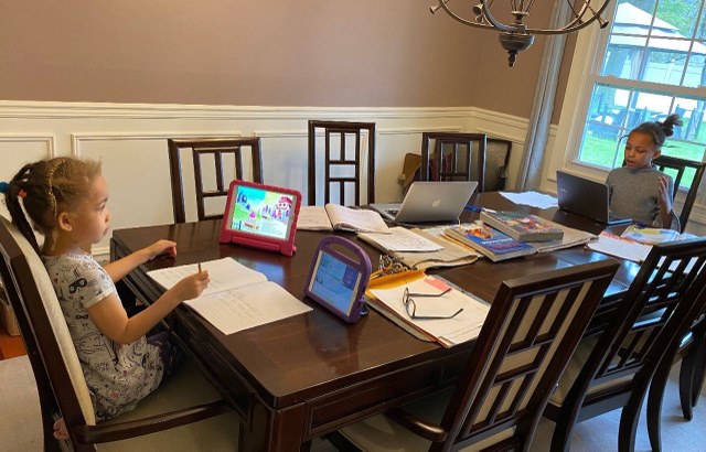 How to prepare a remote learning space for kids at home ...