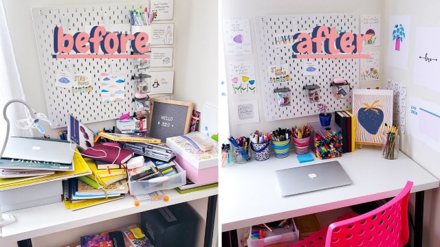 👩🏻‍💻Desk + Stationery Organization & Makeover (small space) Hello friends, watch me do a desk makeover in this new video. Since I have more free time due to quarantine, I decided to clean my desk and re-organize my stationery. I also gave my desk a little makeover with some new wall art. I am always for a fresh and clean look. There is more work to be done especially when it comes to sorting out all my pen collection, but for that, I need new storage. It will have to be some other time. Hope you are all well. Slav 🙏support me on Patreon: https://patreon.com/seed_successful_you _ _ _ _ _ _ _ _ _ _ _ _ _ _ _ _ _ _ _ _ _ _ _ _ _ _ _ _ also find me on: BLOG: http://www.seedsuccessfulyou.com INSTAGRAM: http://www.instagram.com/seed_successful_you PINTEREST: http://www.pinterest.com/seed_successful_you _ _ _ _ _ _ _ _ _ _ _ _ _ _ _ _ _ _ _ _ _ _ _ _ _ _ _ _ my favorite supplies: 📕Archer & Olive Bullet Journal 🖋Sakura Micron 05: https://amzn.to/32urBNV 🖋Sakura Micron PN: https://amzn.to/2NU7unj 🖋Faber Castell Pitt Artist: https://amzn.to/33A4Nh5 🖋Sakura Pigma Brush: https://amzn.to/2CS2wSS 🖋Tombow Fudenosuke Brush Pen (Soft & Hard tip): https://amzn.to/2Qr8amU ✏ Zebra DelGuard 0.5 Mechanical Pencil: https://amzn.to/32RXCQb Staedtler Mars Plastic Eraser: https://amzn.to/2XnyuzH ✏️ Staedtler Mars Lumograph Pencils: https://amzn.to/2QnnHUS Paper Mate Liquid Correction Fluid: https://amzn.to/32Vfl9J 🖍 Crayola Super Tips: https://amzn.to/2QtsOCS 🖍 Zebra Mildliner Highlighters: https://amzn.to/2Kv4NYy 🖍 Zebra Mildliner Brush Pens: https://amzn.to/2NUtTlt 🖌 Y&C Gel Extreme Pastel White Pen 🖌Pilot Frixion Color Stick Pen: https://amzn.to/32YLk8F 🖍Tombow Dual Brush Pens: https://amzn.to/32UPNJJ *Please note that Amazon links are affiliate links, and if you choose to buy anything through the links, I will receive a small commission, at no extra cost to you. Thank you for your support! _ _ _ _ _ _ _ _ _ _ _ _ _ _ _ _ _ _ _ _ _ _ _ _ _ _ _ _ music: 🎶YouTube Audio Library