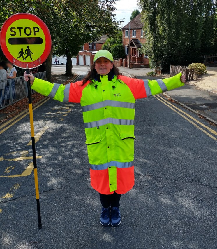 PPE Quality Ladies School Crossing Patrol Hat Road Safety Headwear 