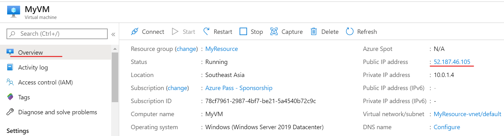 lab Microsoft azure module 2