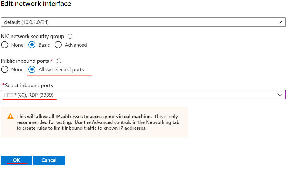 Azure VM scale sets