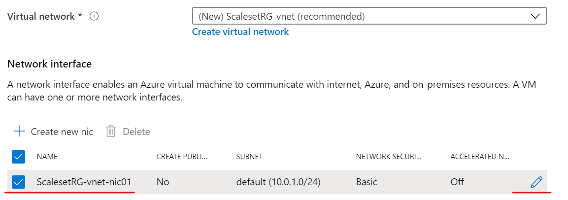 Azure VM scale sets