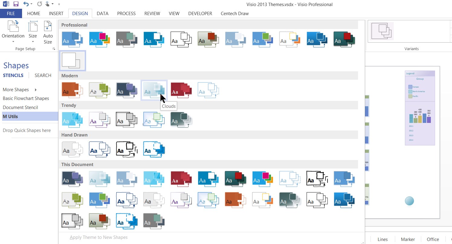 библиотеки мебель для visio