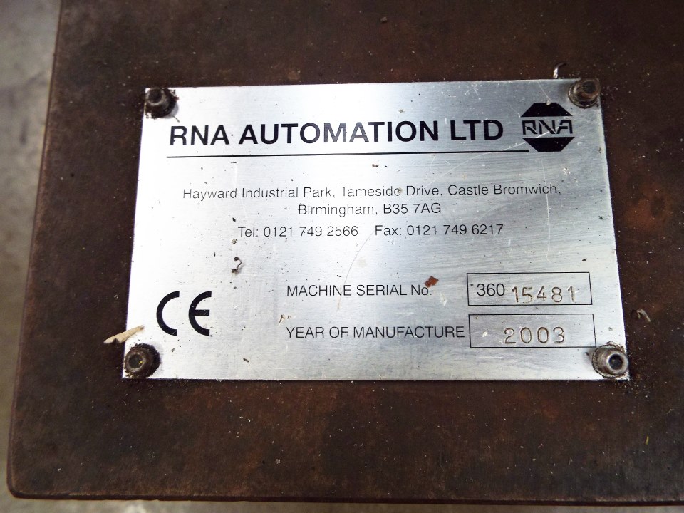 Used Rna Vibratory Bowl Feeders For Sale By Online Auction All Sold