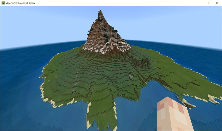 教育版マインクラフトワールドデータ変換事例 日本列島 Mec Japan