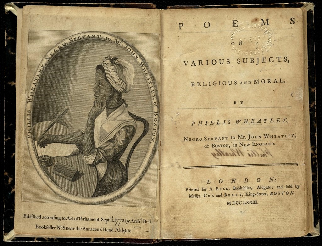 Poems on Various Subjects, Religious and Moral [Title page ...