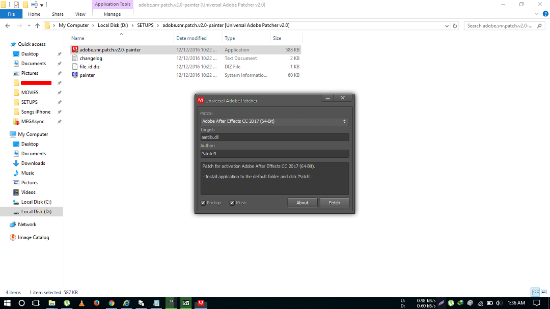 Genp. Universal Adobe Patcher. Adobe.SNR.Patch-Painter v.1.4. SNR Patcher. Adobe crack.