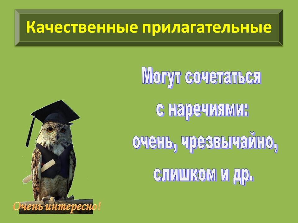 Разряды прилагательных презентация 6 класс презентация