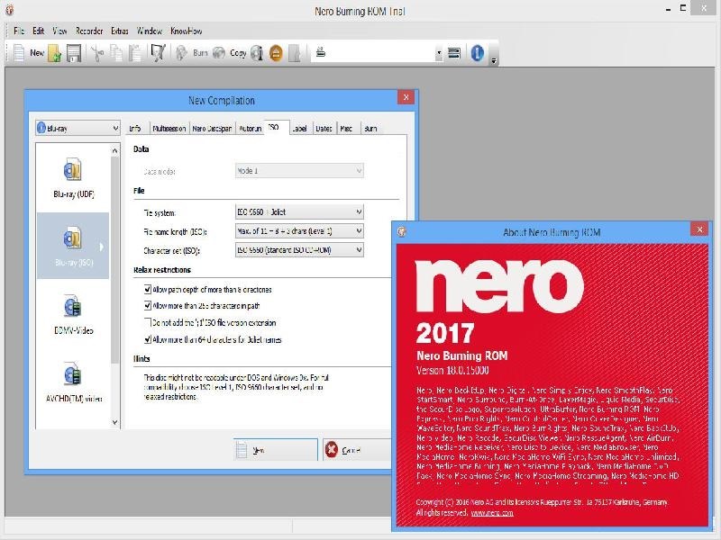 Бесплатный nero burning rom