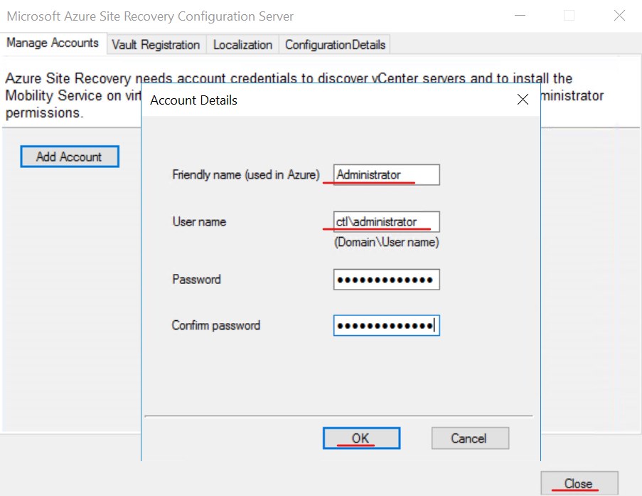 Migrate Physical server to Azure