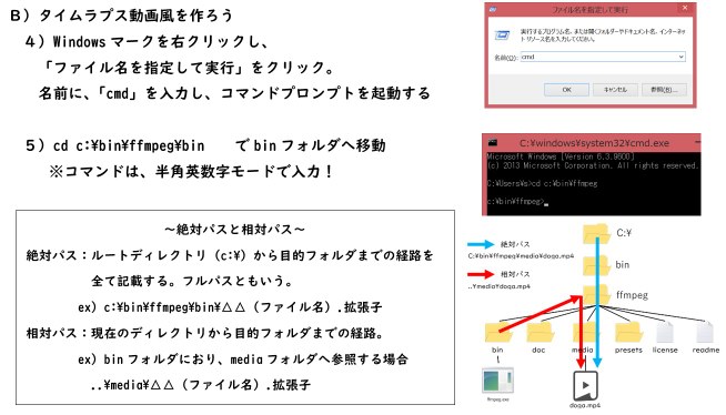 タイムラプス Time Lapse 風動画を作ろう With コマンドプロンプト Command Prompt