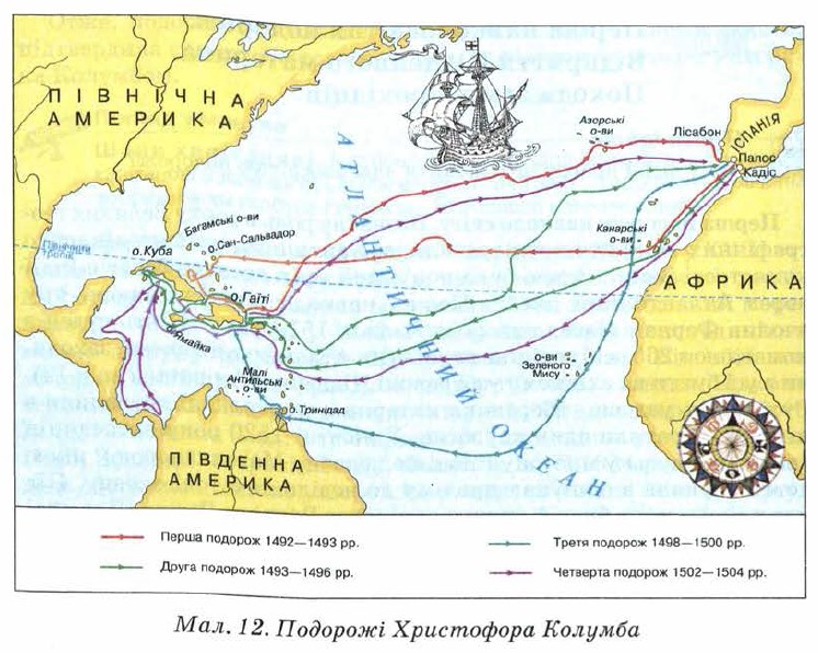 Маршрут Христофора Колумба 1492-1493. Маршрут Христофора Колумба в 1492. Маршрут Колумба 1502 1504