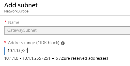 Lab VPN Vnet to Vnet