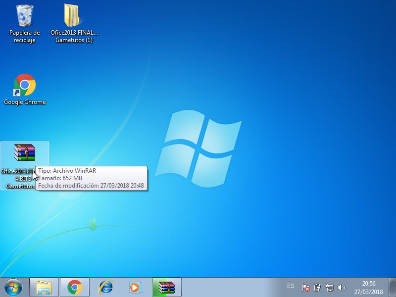 instalar Microsoft Office 13 en Virtualbox y Antivirus (Accessibility view)