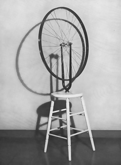 pourquoi duchamp a til cree roue de bicyclete