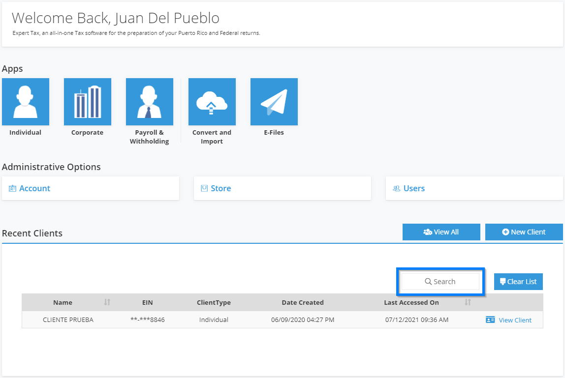 Download files from Expert Tax Cloud to Desktop Version – Expert Tax