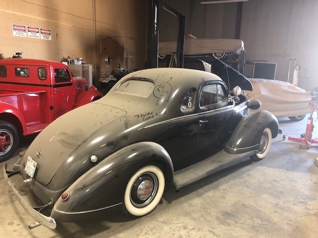 1937 Nash Coupe Royal Shifter