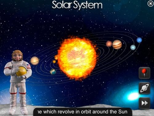 homemade solar system 2nd grader