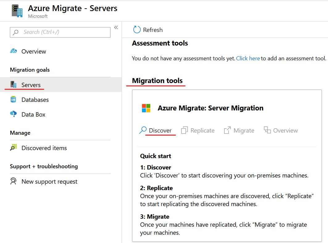 Migrate virtualized servers to Azure