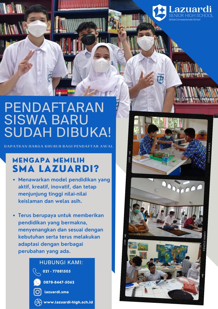 Lazuardi News 8th Edition/Week1/November21 - SMA LAZUARDI GCS