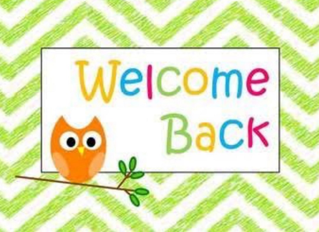 Welcome back картинка