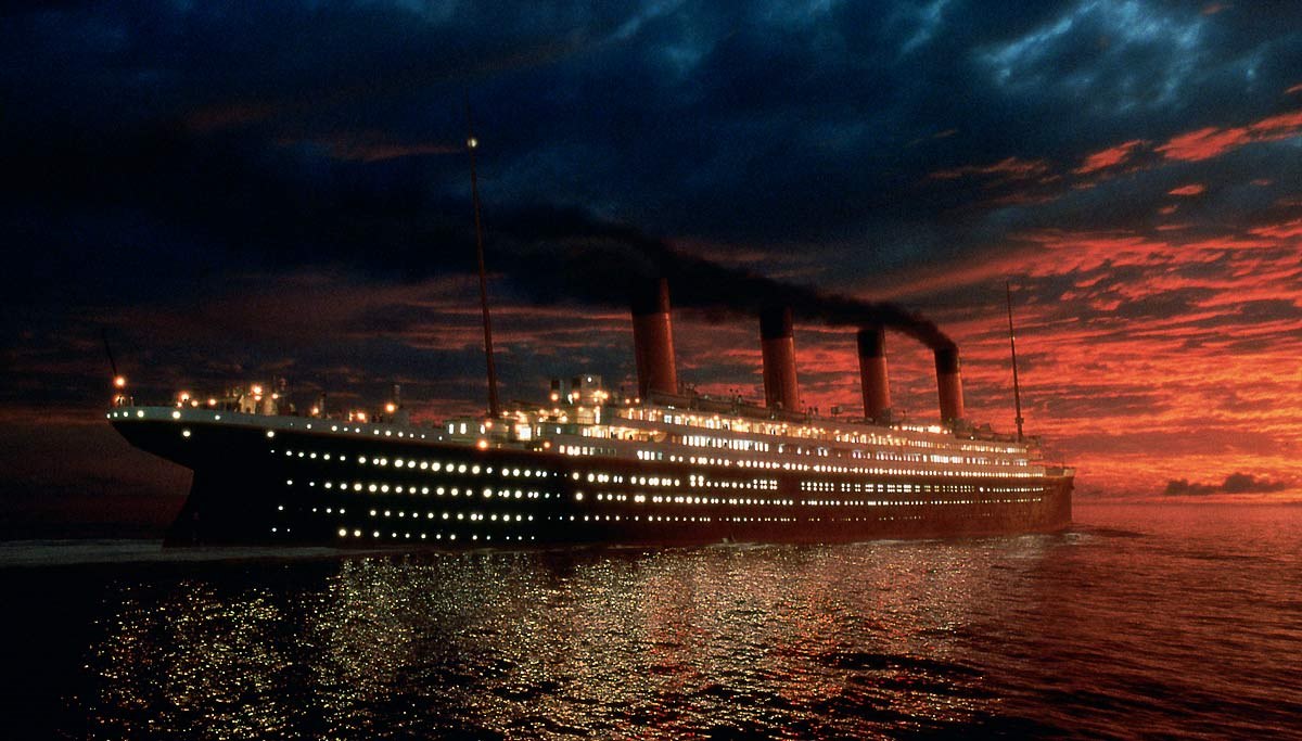 Titanic, 1997, leonardo dicaprio, kate winslet - 56 (Moderado) 