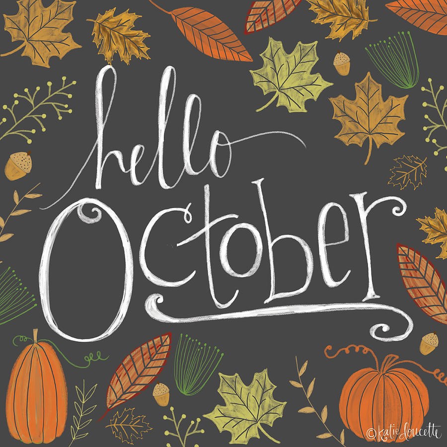 1st Grade October Newsletter