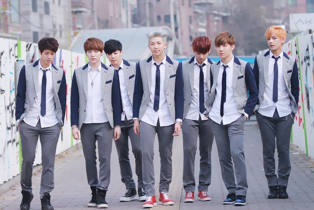 Группа из кореи bts