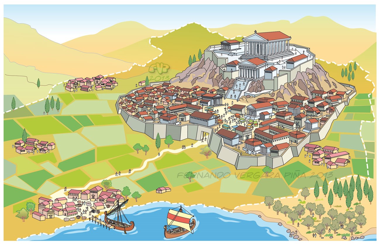 Полис город государство древней Греции