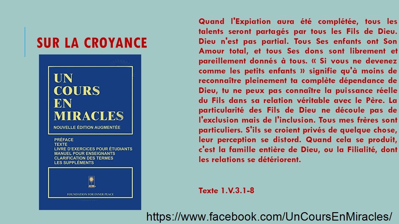 SUR LA CROYANCE (Texte 1.V.3.1-8) (Accessibility view) .