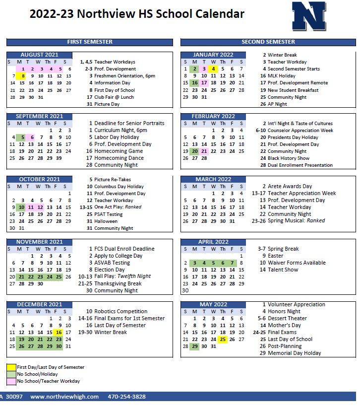 Fwcs Calendar 202223 Customize and Print