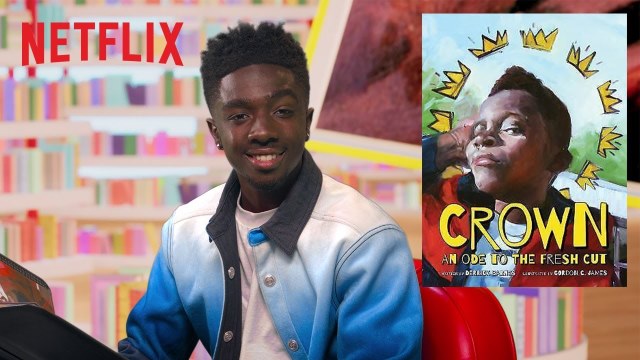 Caleb McLaughlin Reads "Crown: An Ode to the Fresh Cut" | Bookmarks | Netflix Jr
A transformative trip to the barbershop freshens up a young boy's look — and makes him feel like a king.

Watch Bookmarks: Celebrating Black Voices, only on Netflix, September 1st: https://www.netflix.com/title/81303906

SUBSCRIBE: http://bit.ly/NetflixJrSubscribe

About Netflix Jr.:
Welcome to the official Netflix Jr. channel! Where kids can learn, sing and play with their favorite Netflix characters - from StoryBots to Super Monsters and everyone in between. 

About Netflix:
Netflix is the world's leading streaming entertainment service with 193 million paid memberships in over 190 countries enjoying TV series, documentaries and feature films across a wide variety of genres and languages. Members can watch as much as they want, anytime, anywhere, on any internet-connected screen. Members can play, pause and resume watching, all without commercials or commitments.

Looking for StoryBots? Ta-da!

New StoryBots Videos: http://bit.ly/NewStoryBots

ABC Jamboree: http://bit.ly/ABCJamboreeStoryBots

Storybots Super Songs: http://bit.ly/SuperSongsStoryBots

Animal Songs: http://bit.ly/StoryBotsAnimals

Classic Songs: http://bit.ly/StoryBotsClassicSongs

Songs About Colors: http://bit.ly/StoryBotsColors

Dinosaur Songs: http://bit.ly/StoryBotsDinosaurs

Outer Space Songs: http://bit.ly/StoryBotsOuterSpace

Time Songs: http://bit.ly/StoryBotsTime

Number Songs: http://bit.ly/StoryBotsNumbers

Body Songs: http://bit.ly/StoryBotsBodySongs

Songs About Emotions: http://bit.ly/StoryBotsEmotions

Songs About Shapes: http://bit.ly/StoryBotsShapes

Songs About Behaviors: http://bit.ly/StoryBotsBehaviors

Vehicle Songs: http://bit.ly/StoryBotsVehicles