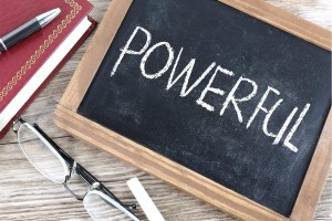 Powerful - Free of Charge Creative Commons Chalkboard image