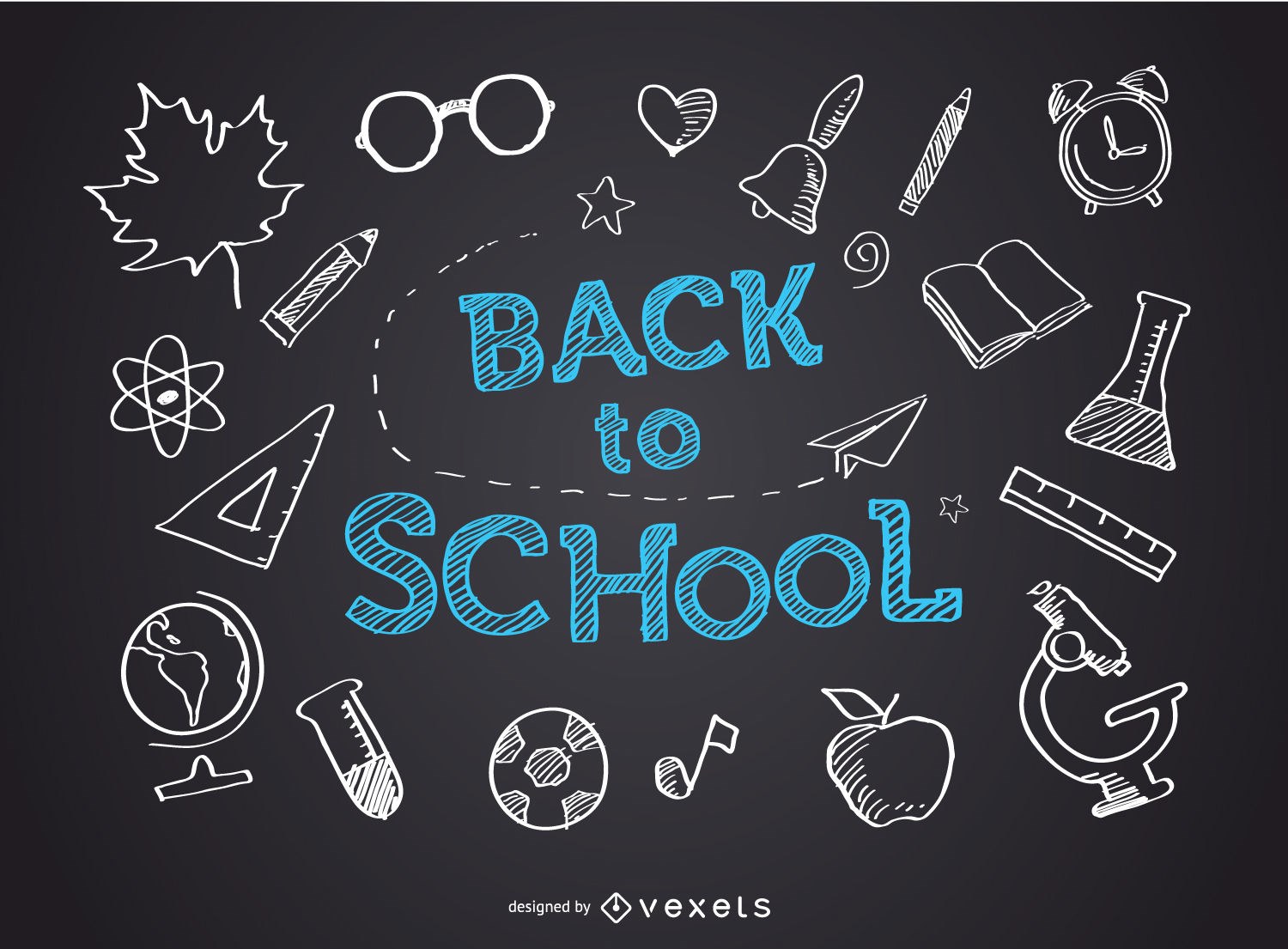 Карта back to school на русском