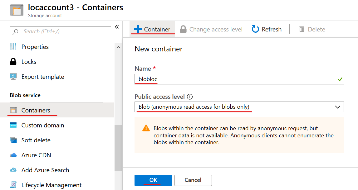 Module 3 Azure Storage - Lab Microsoft Azure