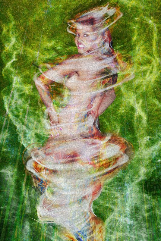 Tela - O Nascimento do Saci - Artista: Henrique Vieira Filho