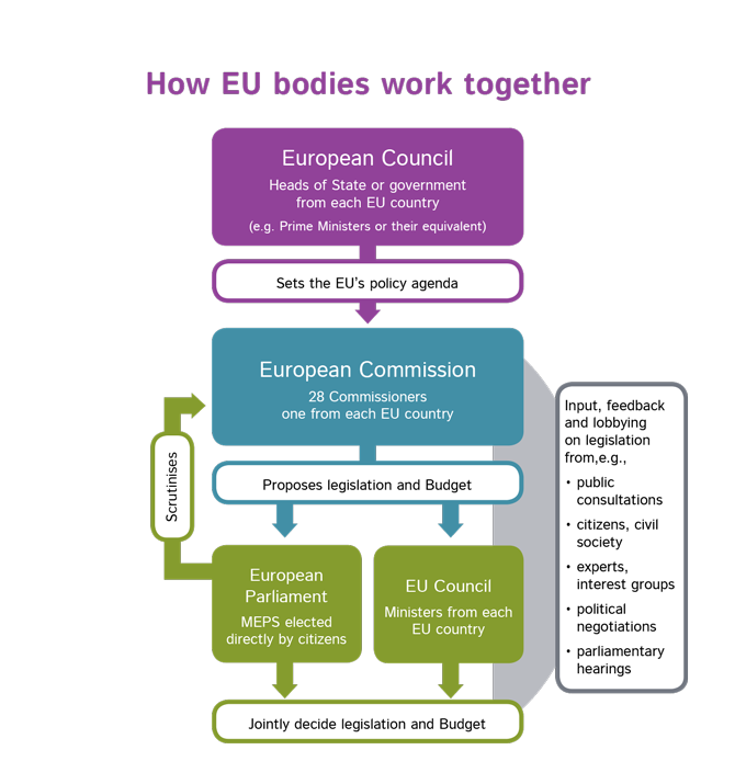 Eu institutions. Eu bodies. Institutional System of eu. How Parliament works.