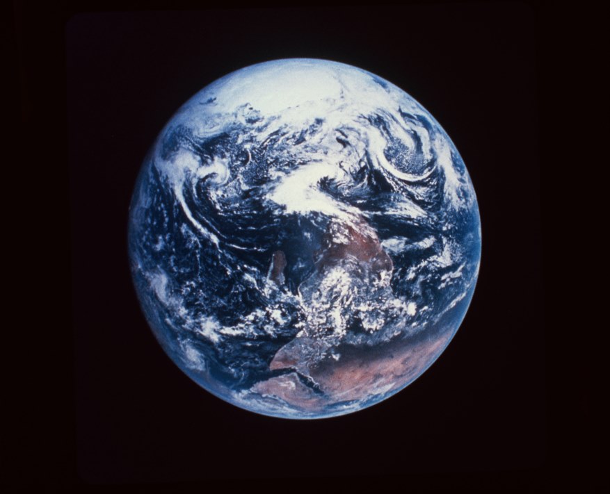 Earth as seen from space.