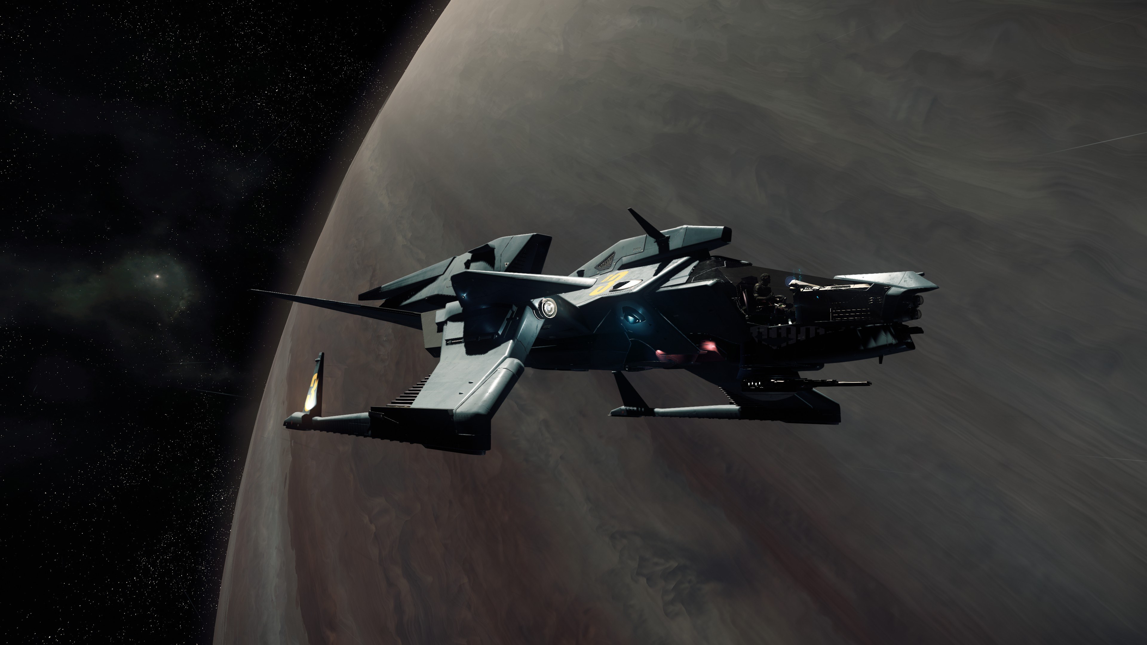 exteriorthe mustang beta cuts a sharp, confident figure from